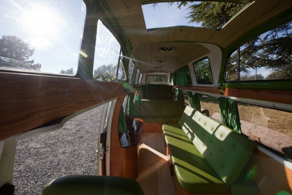 VW hybrid limo interior