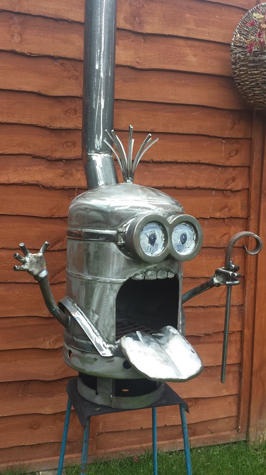 Minions Log burner