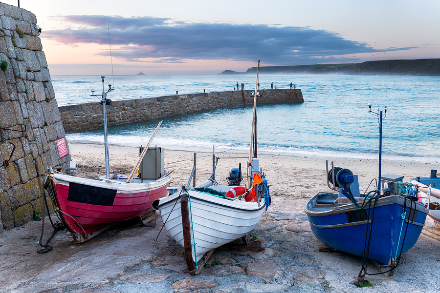 Fishing Boats At Sennen Cove
