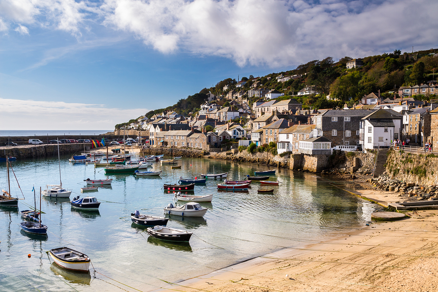 Mousehole Cornwall England