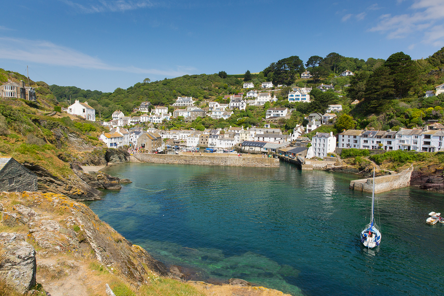 Polperro Cornwall England UK