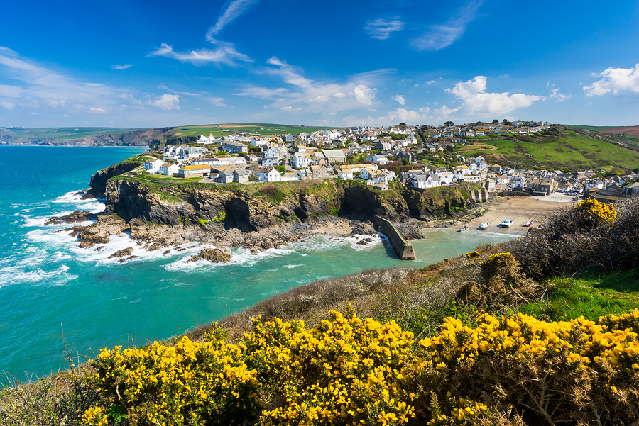 Port Isaac Cornwall England